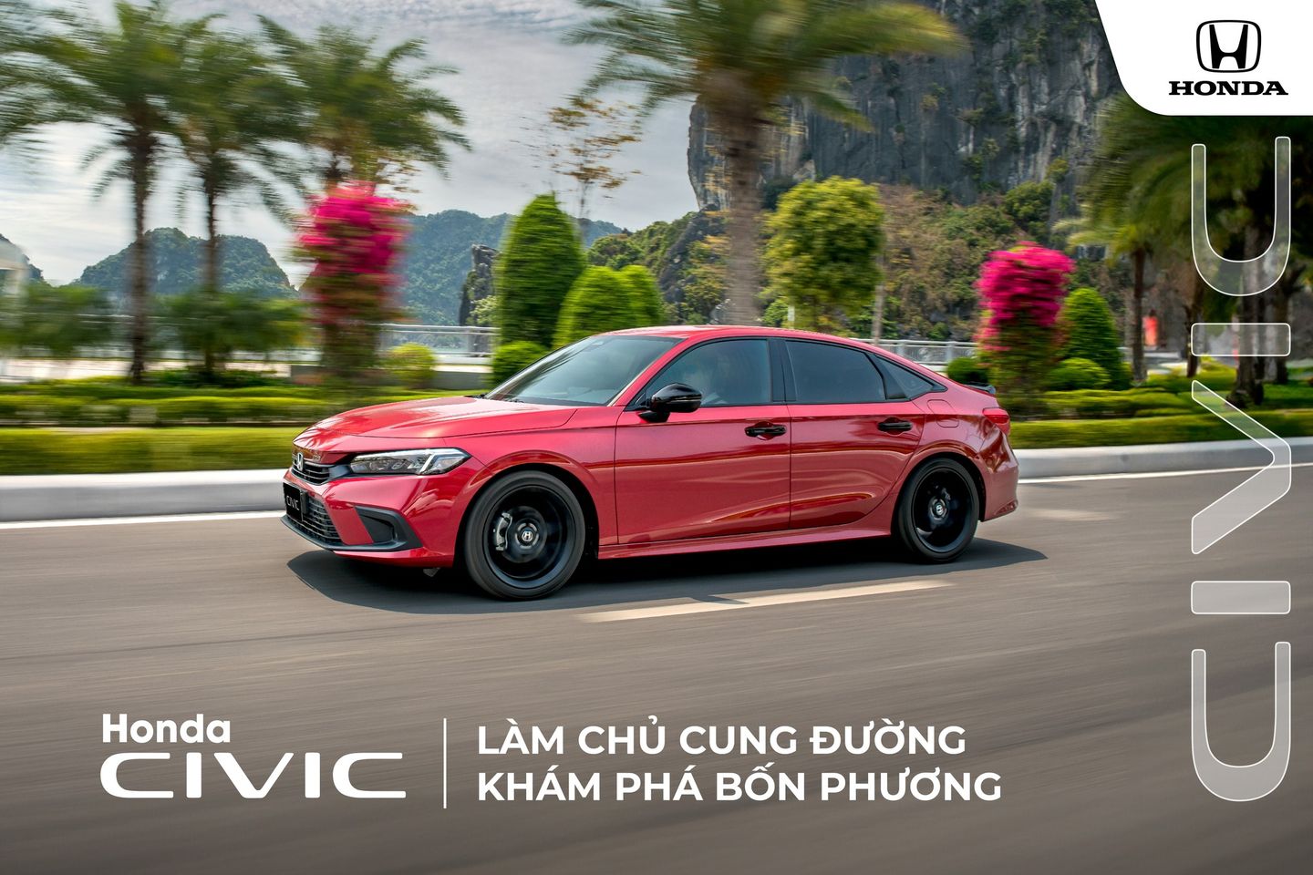 Loanh quanh chỉ 900tr để sở hữu Civic RS - Dòng xe lái chuẩn mực của HONDA