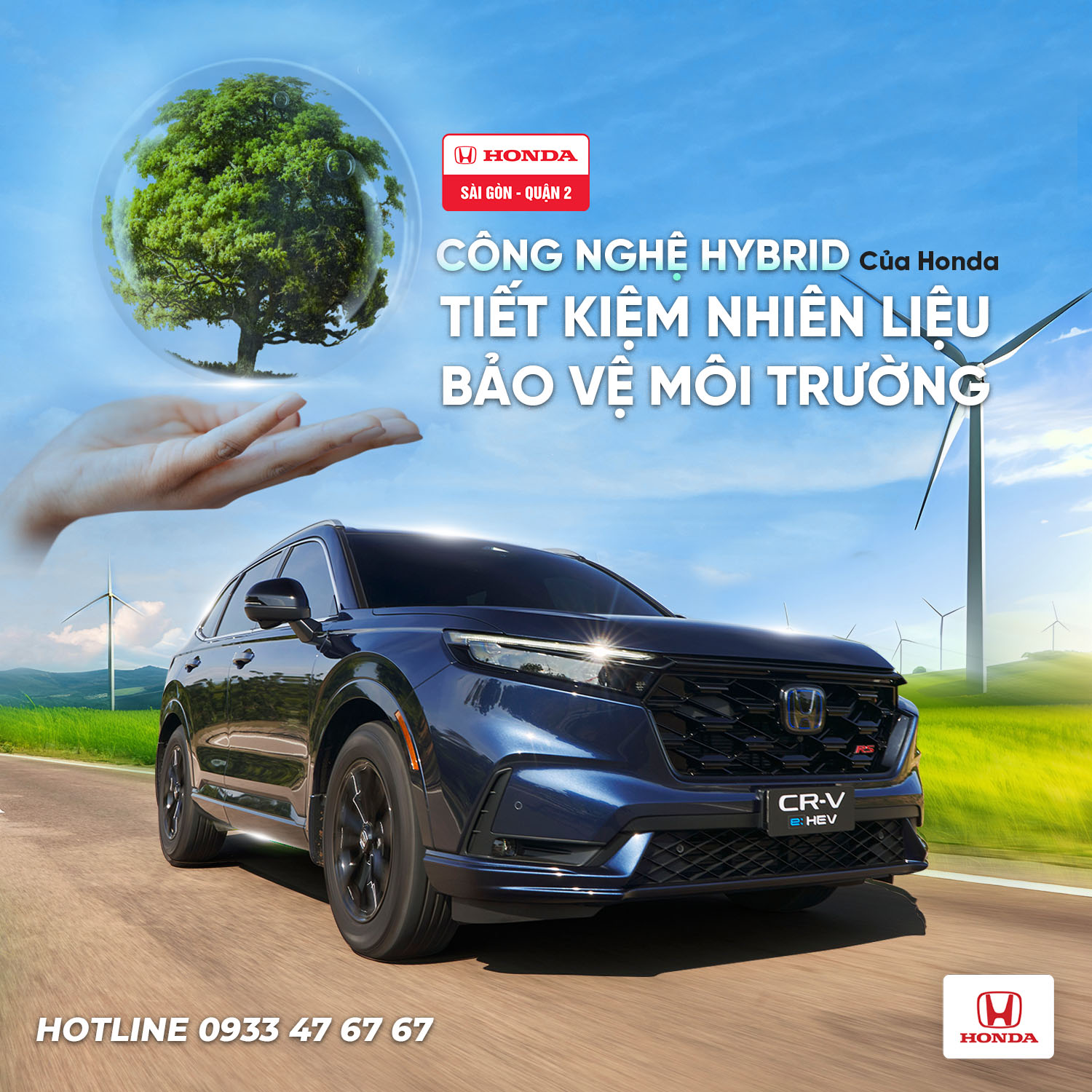 Công nghệ Hybrid của Honda: Tiết kiệm nhiên liệu, bảo vệ môi trường