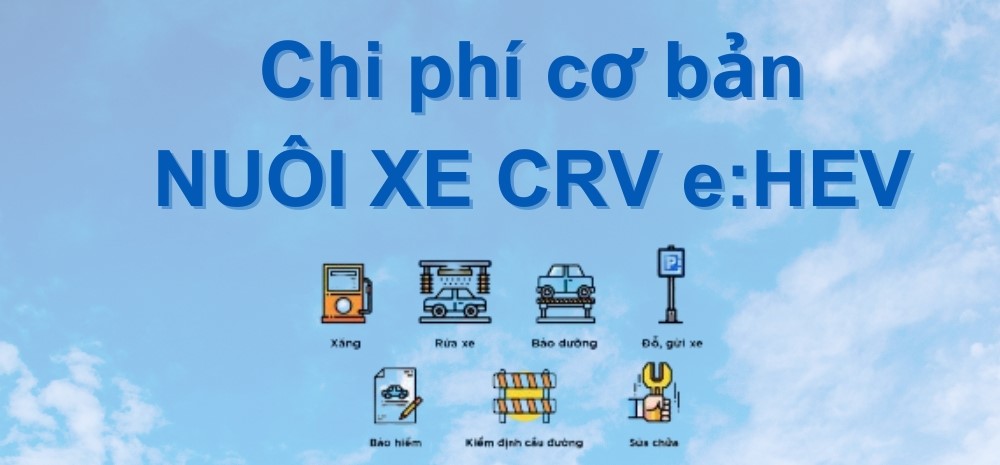 Tham khảo - Các chi phí bảo dưỡng của Honda CR-V Hybrid - Tại thị trường Indonesia